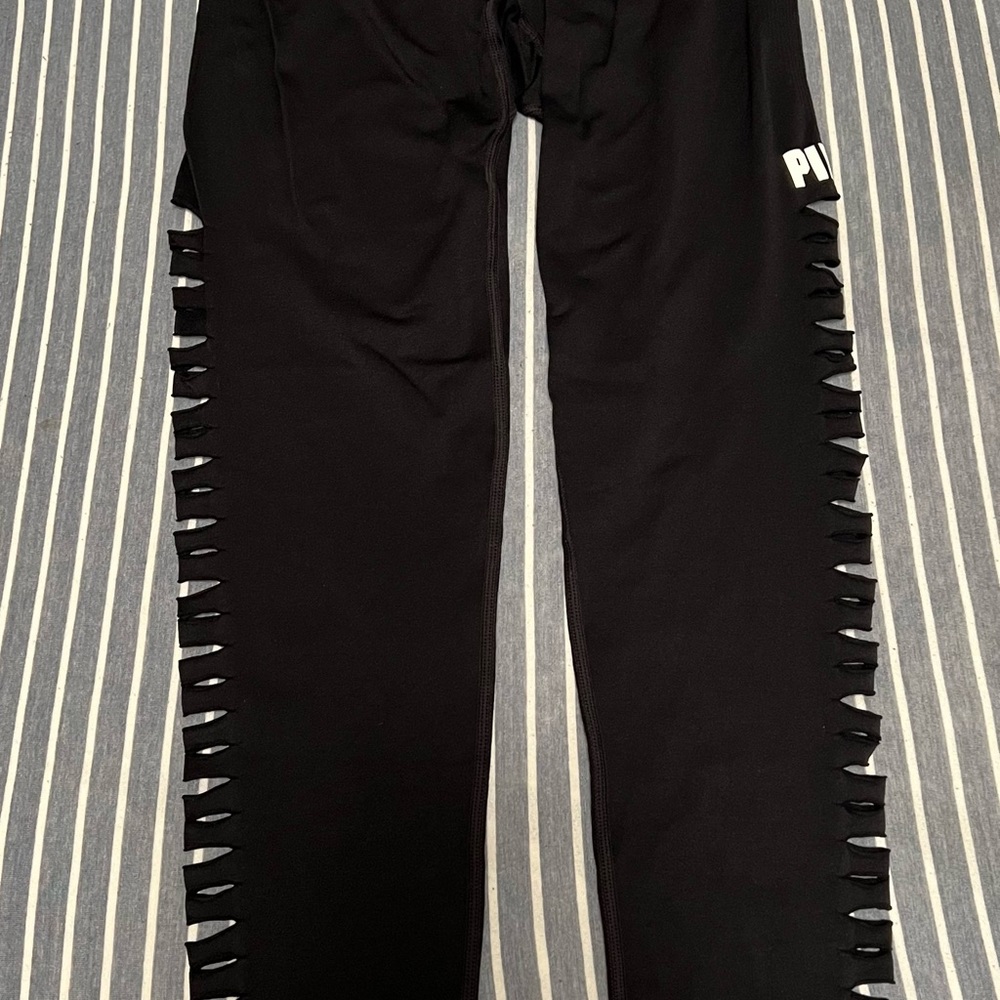 PINK Victoria's Secret Black Leggings